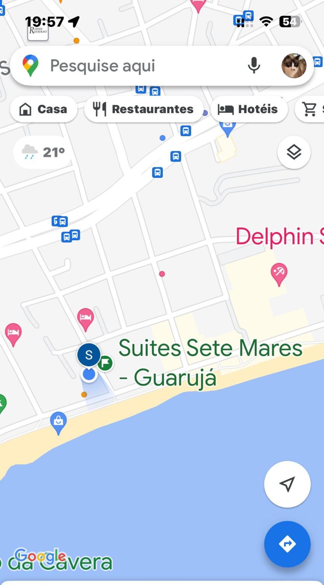 Pousada Suites Sete Mares غوارويا المظهر الخارجي الصورة